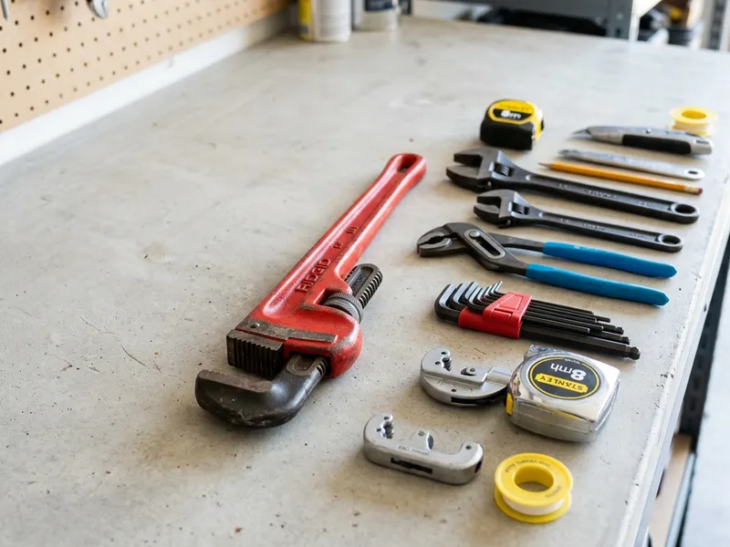 Professional plumbers in Westland, MI equipped with top-tier tools for residential and commercial plumbing services.